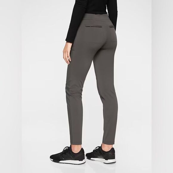 Athleta Women’s Headland Hybrid Pants Tights Drawstring Waist Pant’s Size 12 - Picture 7 of 12
